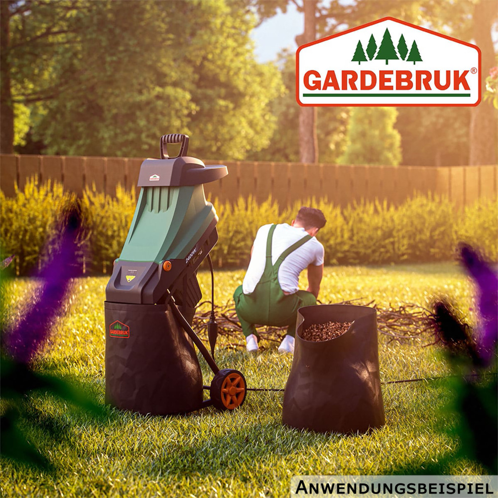 GARDEBRUK&reg; H&auml;cksler 2400 W mit zwei 50-Liter-Fangbeuteln image number 7
