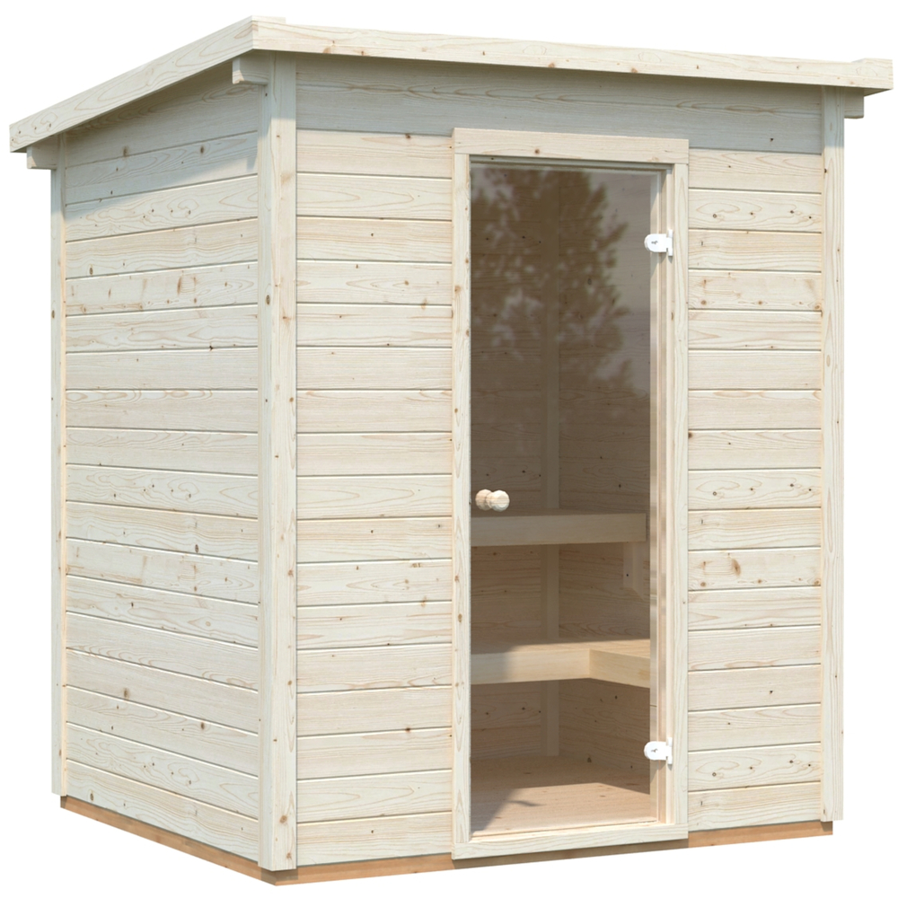 Sauna "Cubic" 2,6 m&sup2; inkl. Ofen 6 kW image number 2