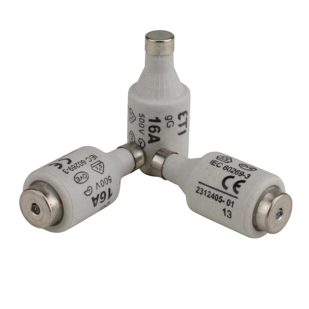Diazed Schmelzsicherung 16A 400V DII/E27, 5 St&uuml;ck