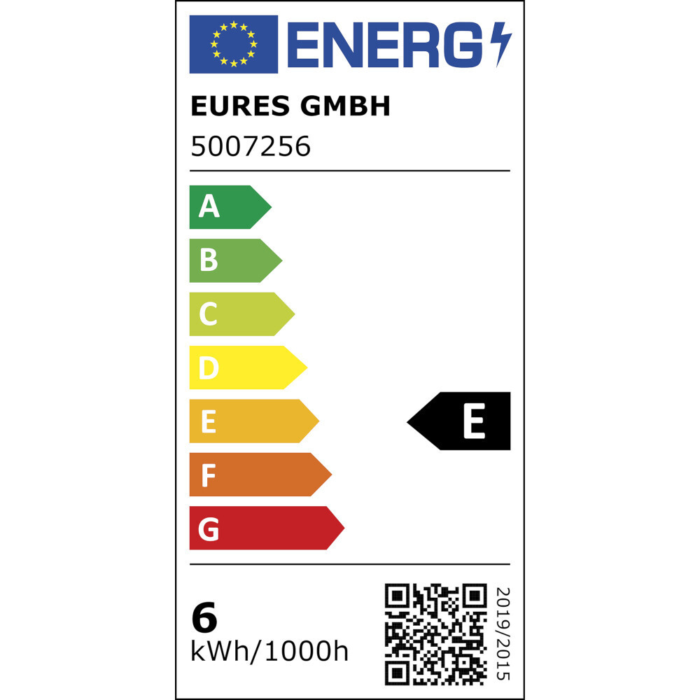 LED Filament Lampe 6 Watt in Tropfenform mit E14 Sockel image number 1