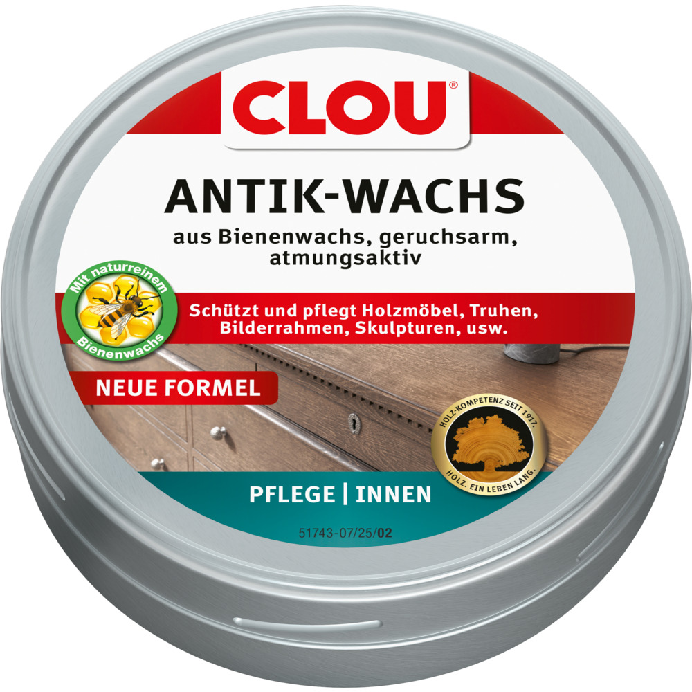 Clou&reg; Antikwachs fest Natur 200 ml
