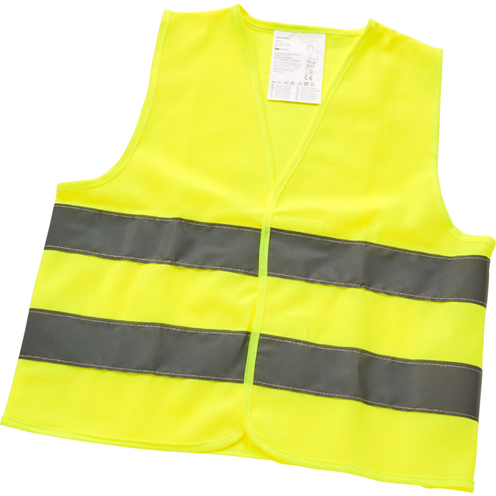 Kinder/Jugend Warnweste, 132-140 cm, 1 St&uuml;ck, gelb