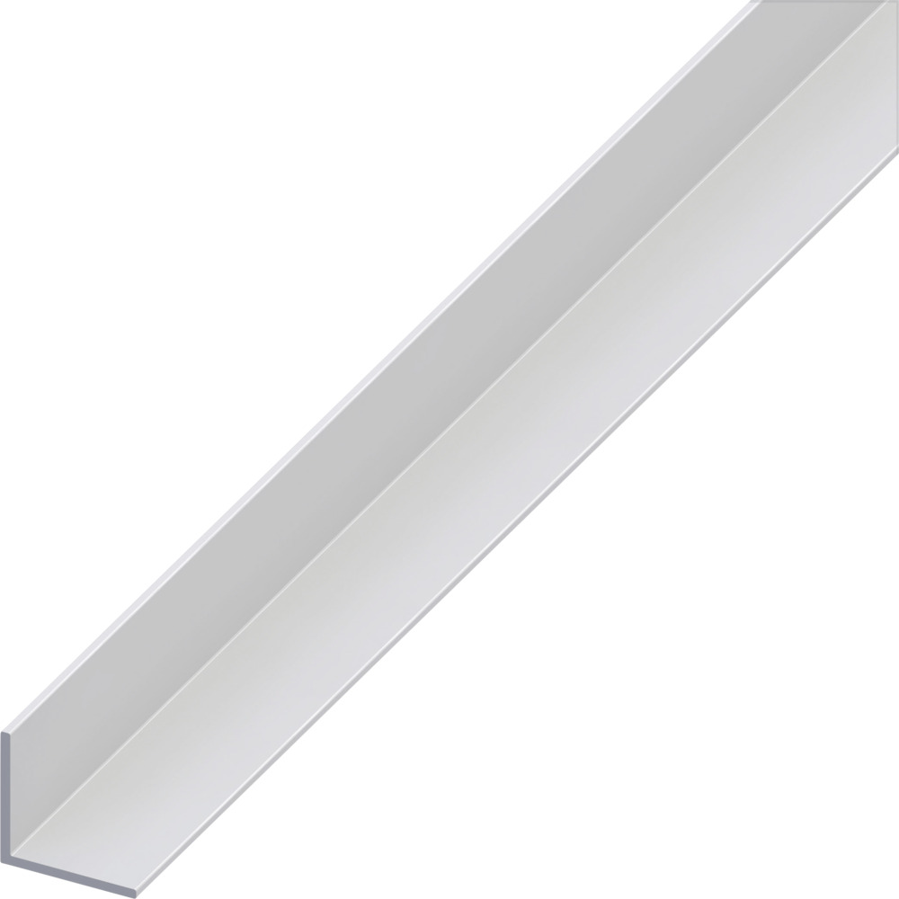 Winkel gleichschenklig Aluminium eloxiert 2000 x 15 x 15 x 1 mm silberfarben