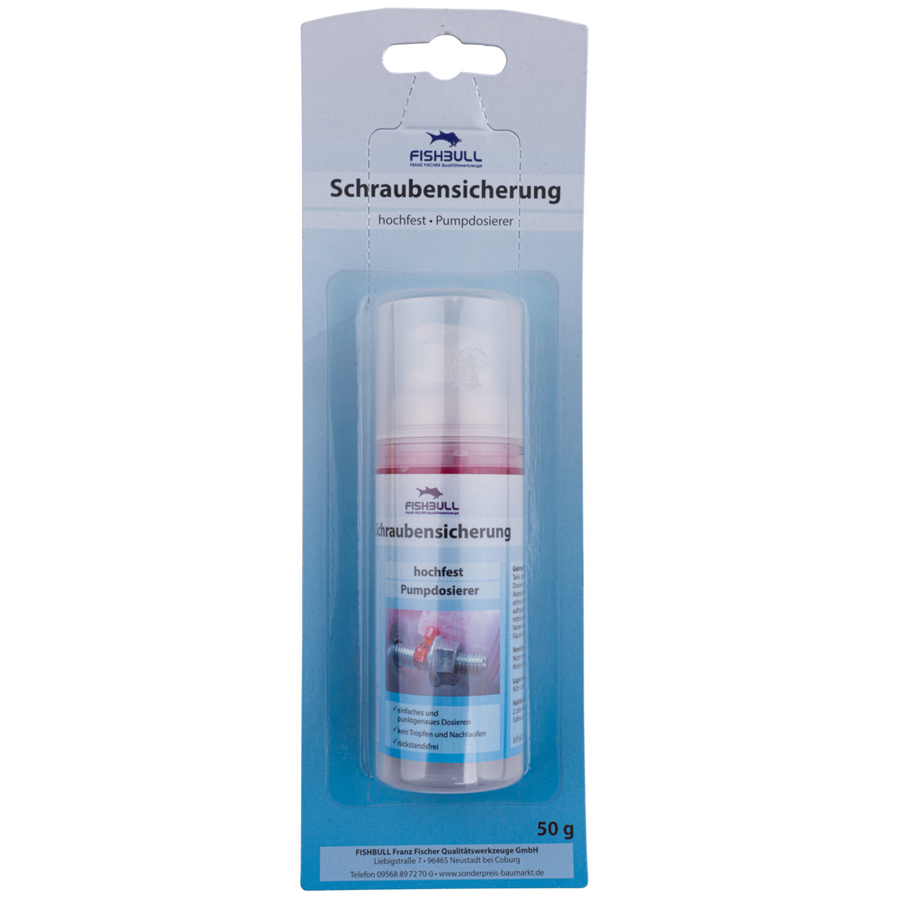 Fishbull Schraubensicherung fl&uuml;ssig 50 g/ml hochfest image number 1