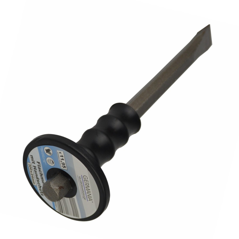 GERMANIA&reg; Flachmei&szlig;el 300x18/24 mm mit Handschutz