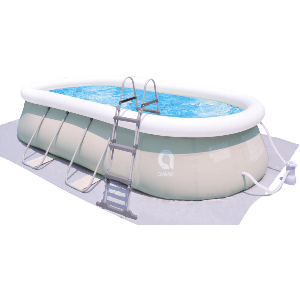 Avenli Oval Frame Pool Set 540 x 304 x 106 cm