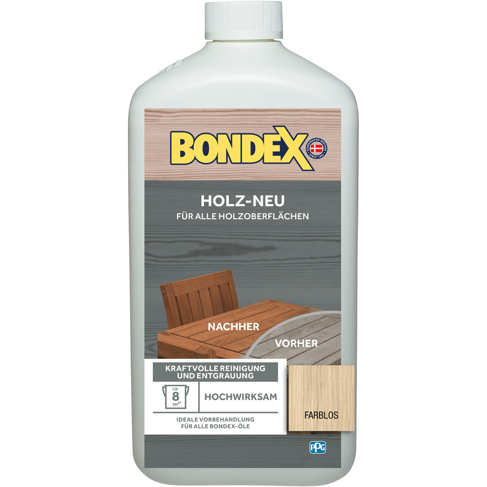 BONDEX Holz Neu farblos 1 Liter