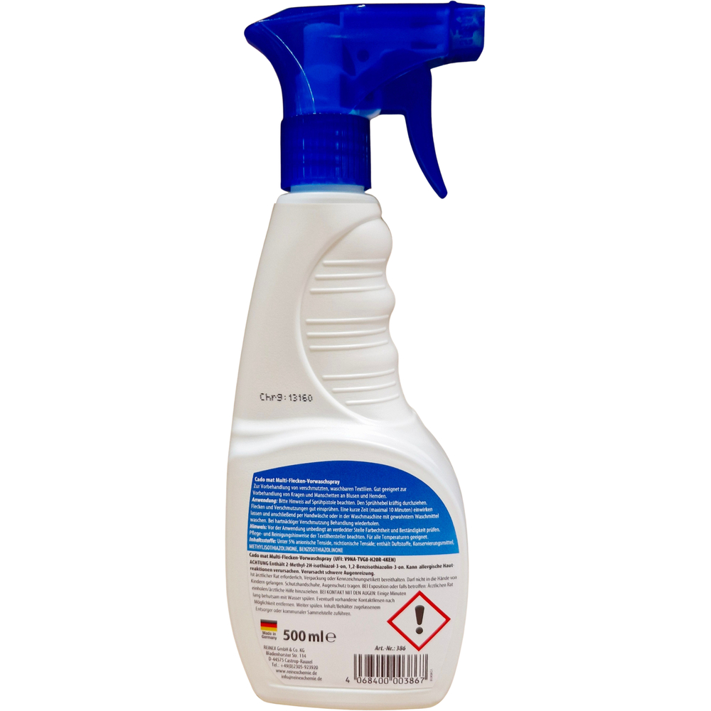 Reinex CADO MAT Multi-Flecken-Vorwaschspray image number 1