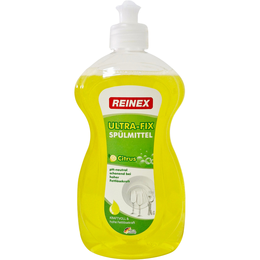 Reinex Handsp&uuml;lmittel-Konzentrat Ultra-Fix 500 ml mit Zitronenduft