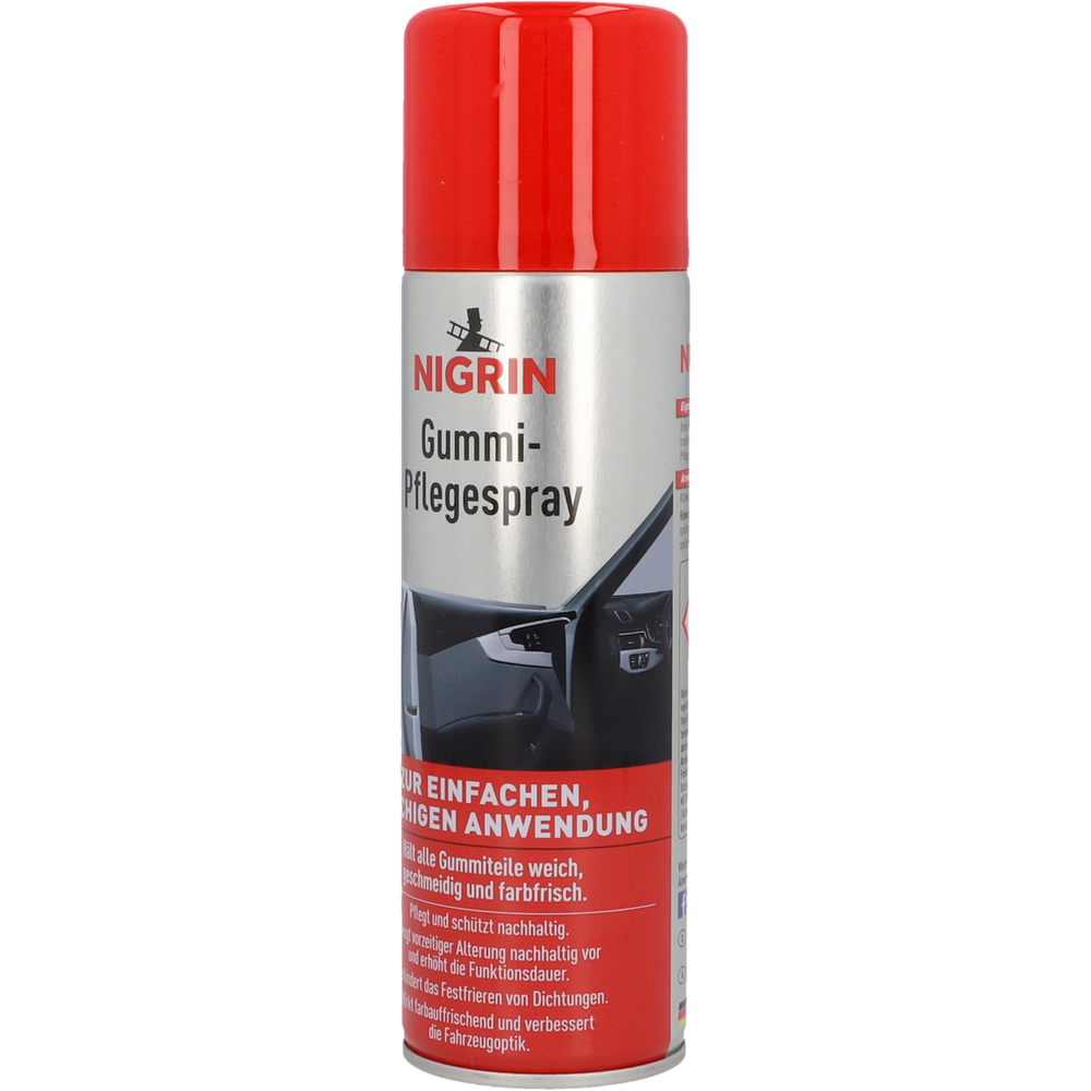 Nigrin Gummi-Pflegespray 300 ml image number 1