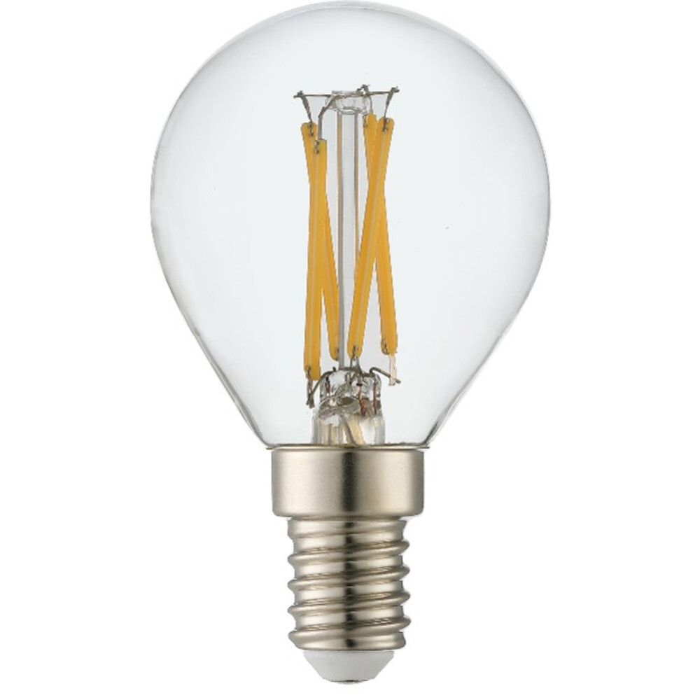 LED Filament Lampe 6 Watt in Tropfenform mit E14 Sockel