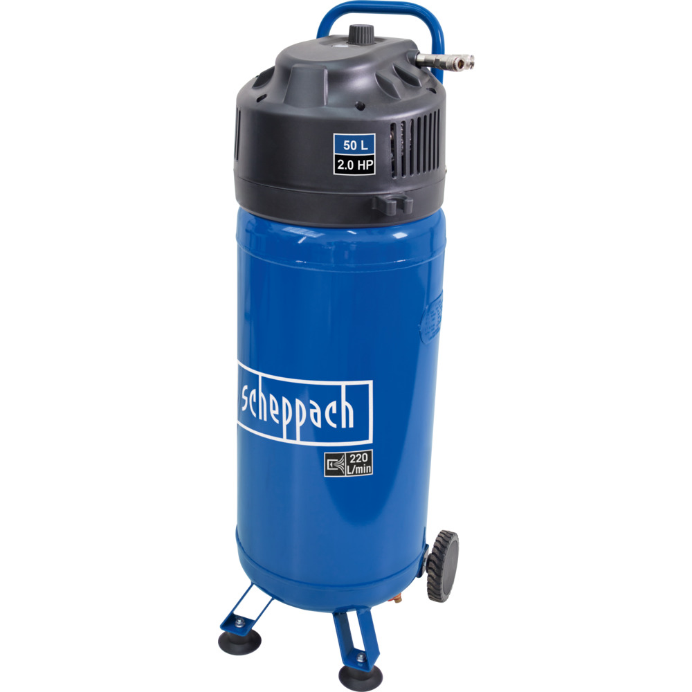 Scheppach Kompressor HC51V (senkrecht), 50 Liter, 10 bar