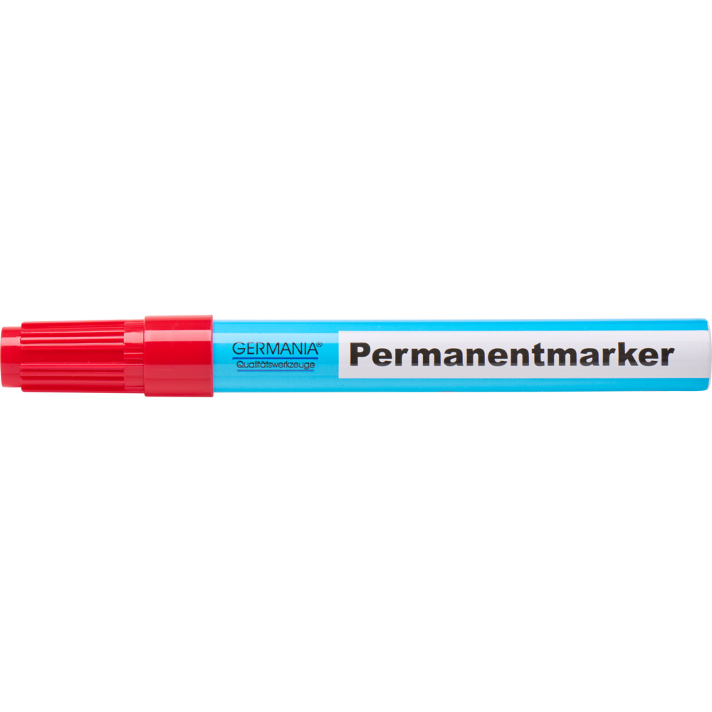 Permanent Marker 3300 rot, eckige Spitze image number 3