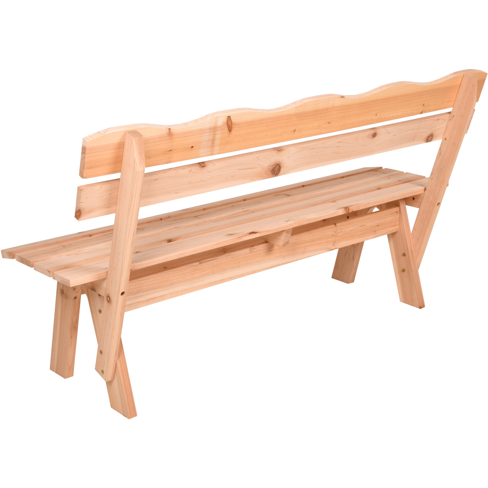 Gartenbank ''Silke'' 2-Sitzer Holz image number 1