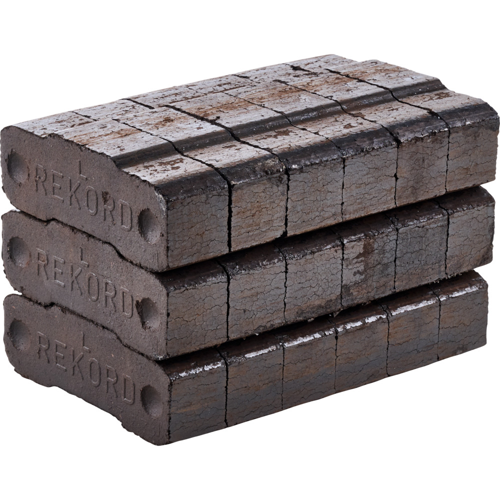 REKORD&reg; Braunkohle-Kaminbriketts10 kg mit langer Brenndauer