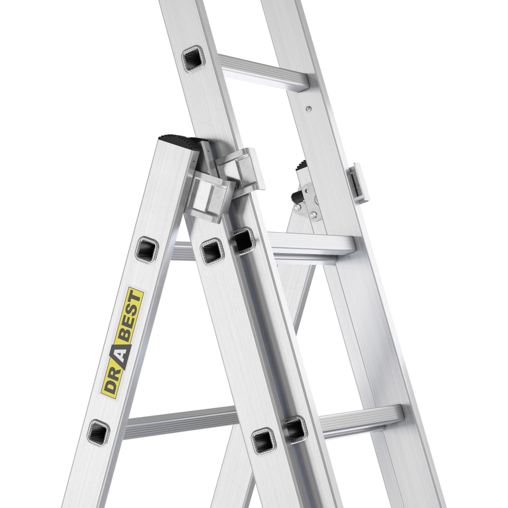 3in1 Aluminium-Mehrzweckleiter bis ca. 150 kg image number 5