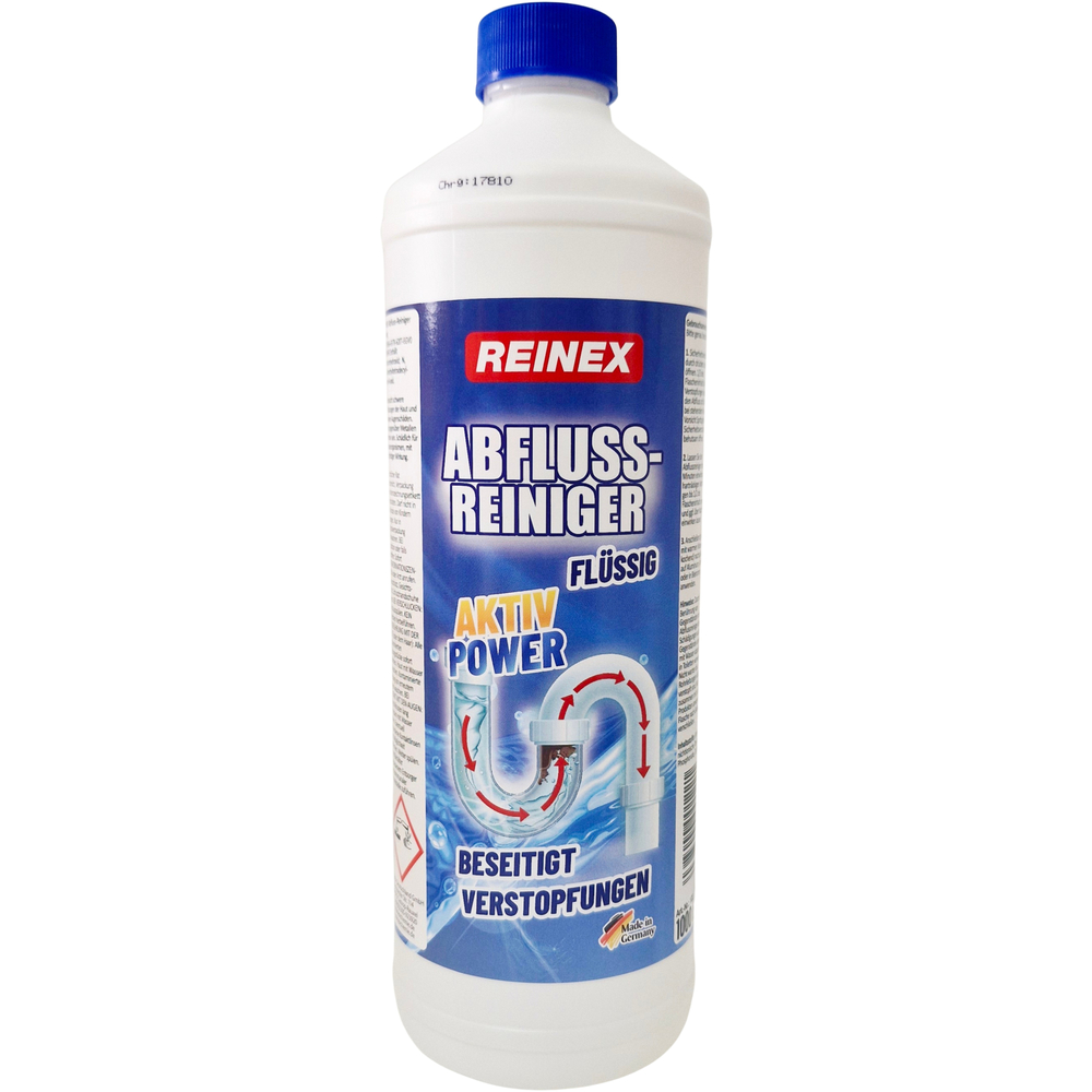 Reinex Abflussreiniger fl&uuml;ssig 1 Liter zur selbstt&auml;tigen Reinigung