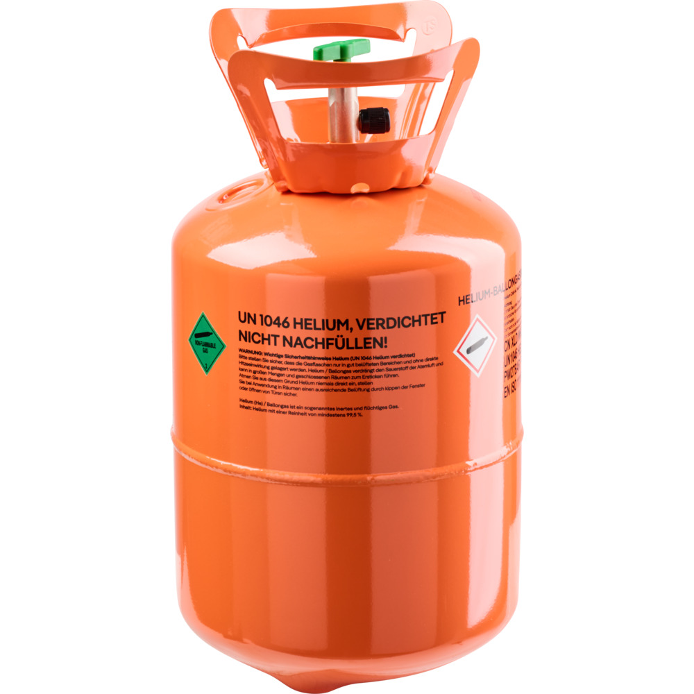 Helium-Ballongasbeh&auml;lter 7 Liter f&uuml;r bis zu 30 Ballons image number 1