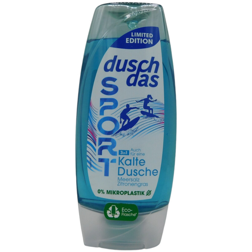 Duschdas Duschgel 3 in 1 Sport 225 ml Meersalz Zitronengras