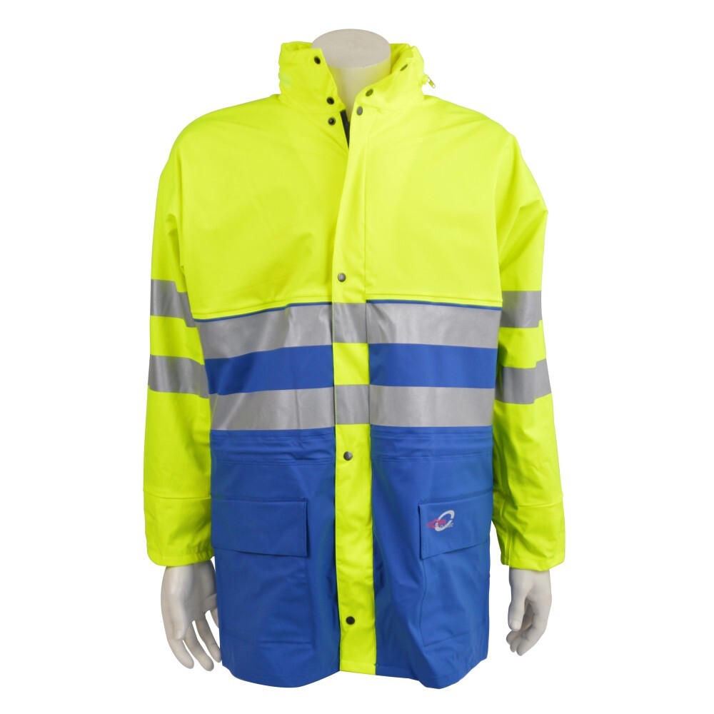 Warnschutz Regenjacke Gr&ouml;&szlig;e 2XL - B-Ware image number 1