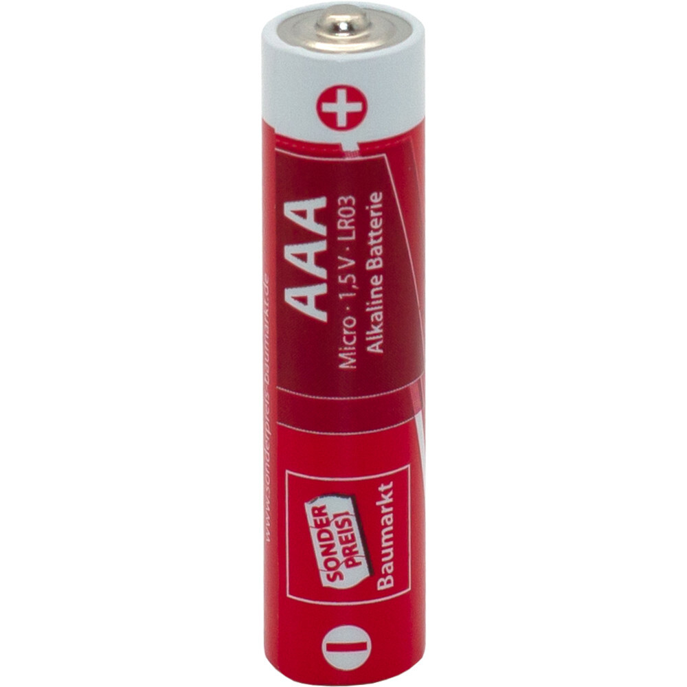 Sonderpreis Baumarkt Alkaline Batterien LR03 AAA, 24 St&uuml;ck image number 1
