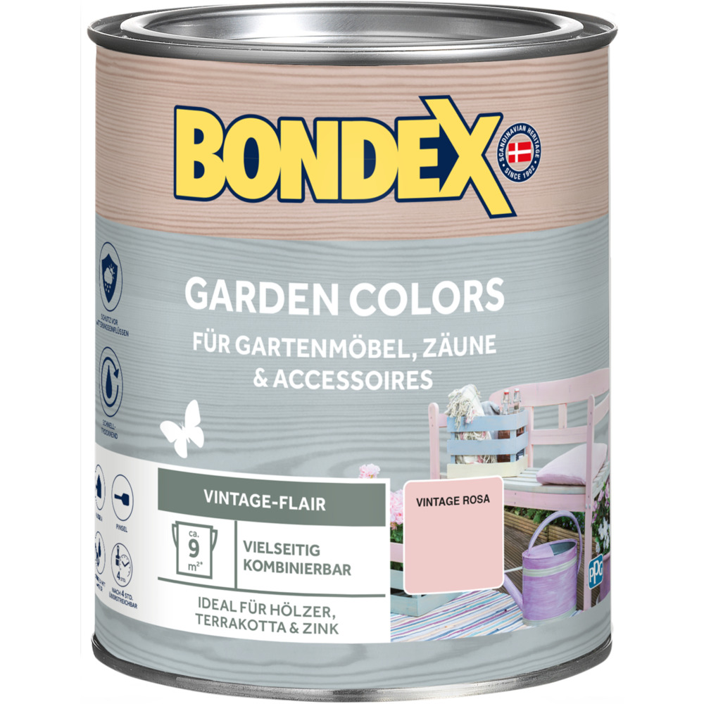 BONDEX Garden Colors Vintage Rosa 750 ml