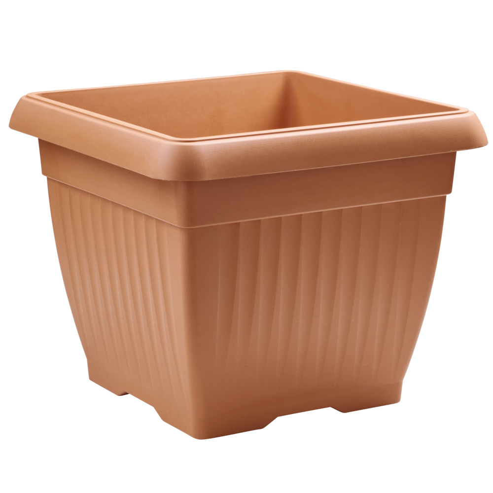 Prosperplast Pflanztopf Terra 45 x 45 cm terracotta