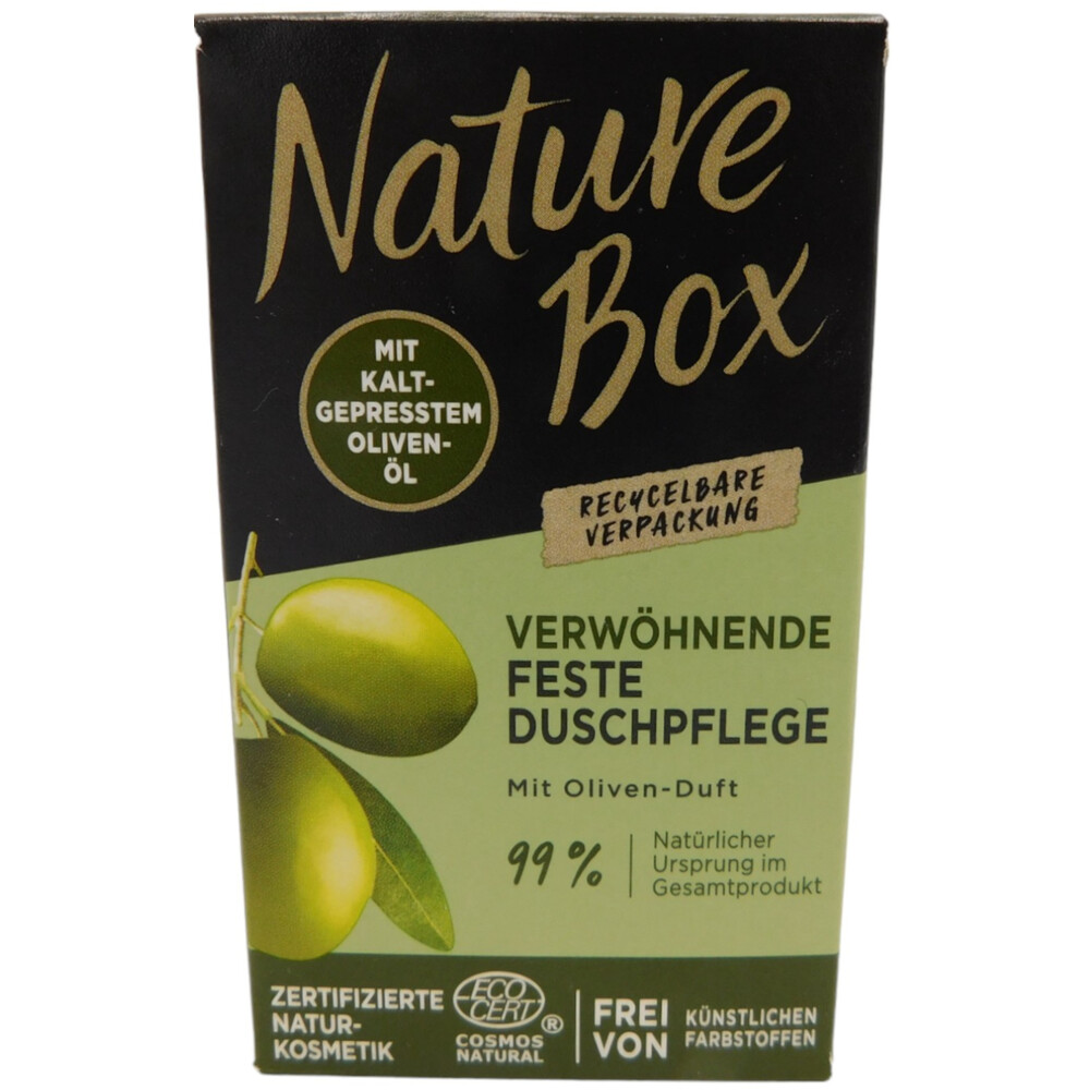 Nature Box Duschgel mit Oliven&ouml;l und Oliven-Duft 385 ml