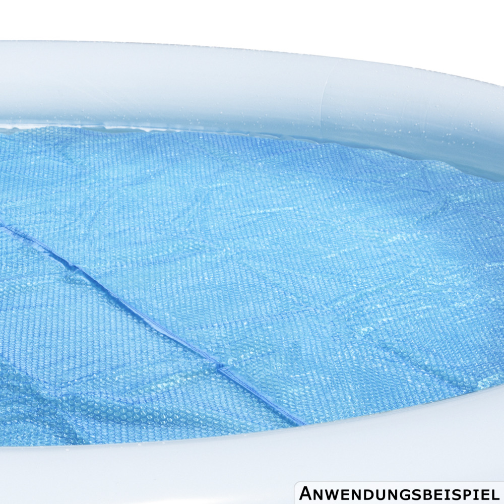 Bestway&reg; Solar-Poolabdeckung rund &Oslash; 210 cm aus Vinyl in Blau image number 2