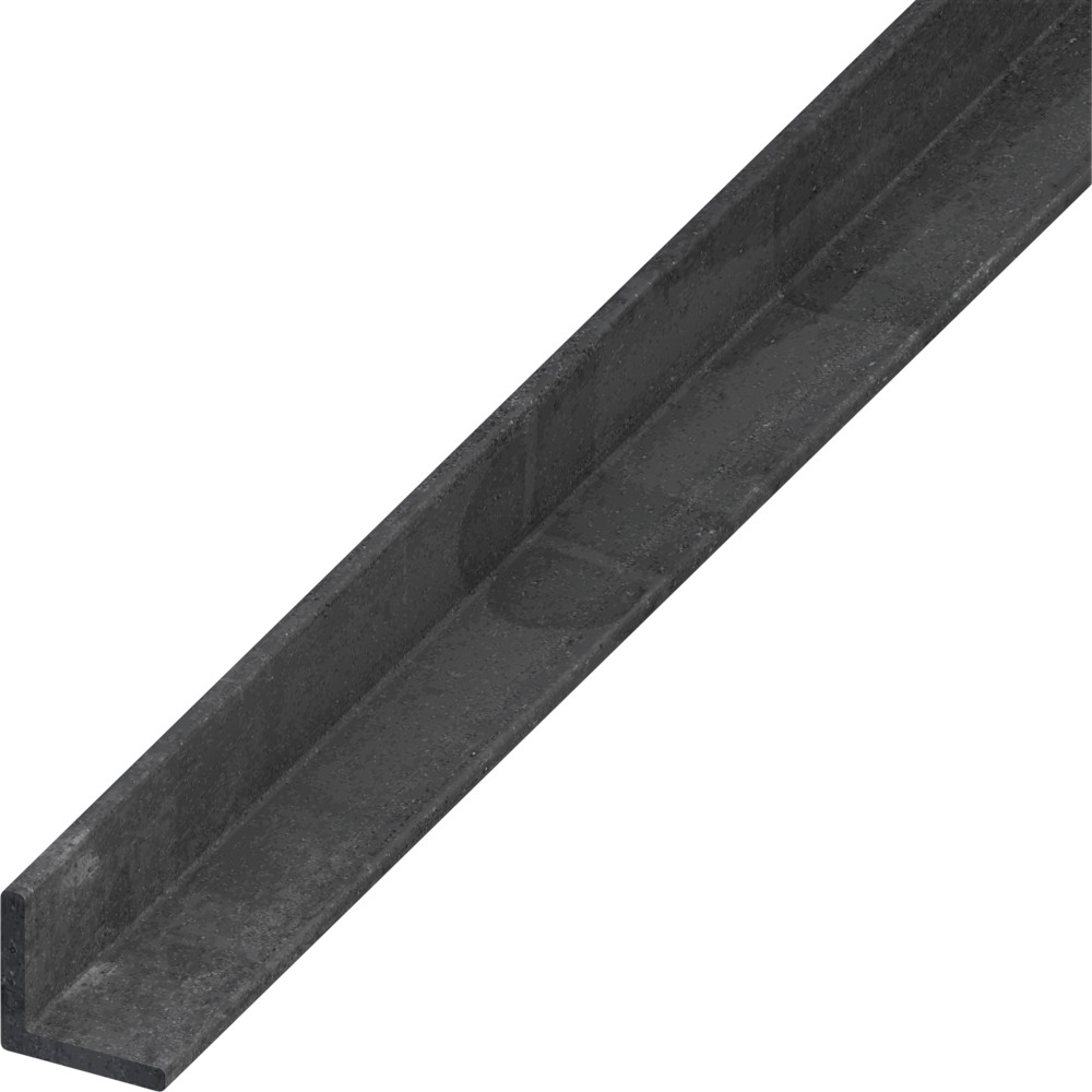 Winkelprofil gleichschenklig Stahl warmgewalzt 1000 x 30 x 3 mm dunkelgrau