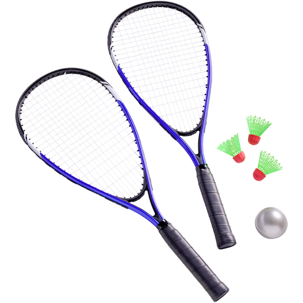Badminton-Set 7-teilig blau - B-Ware image number 0