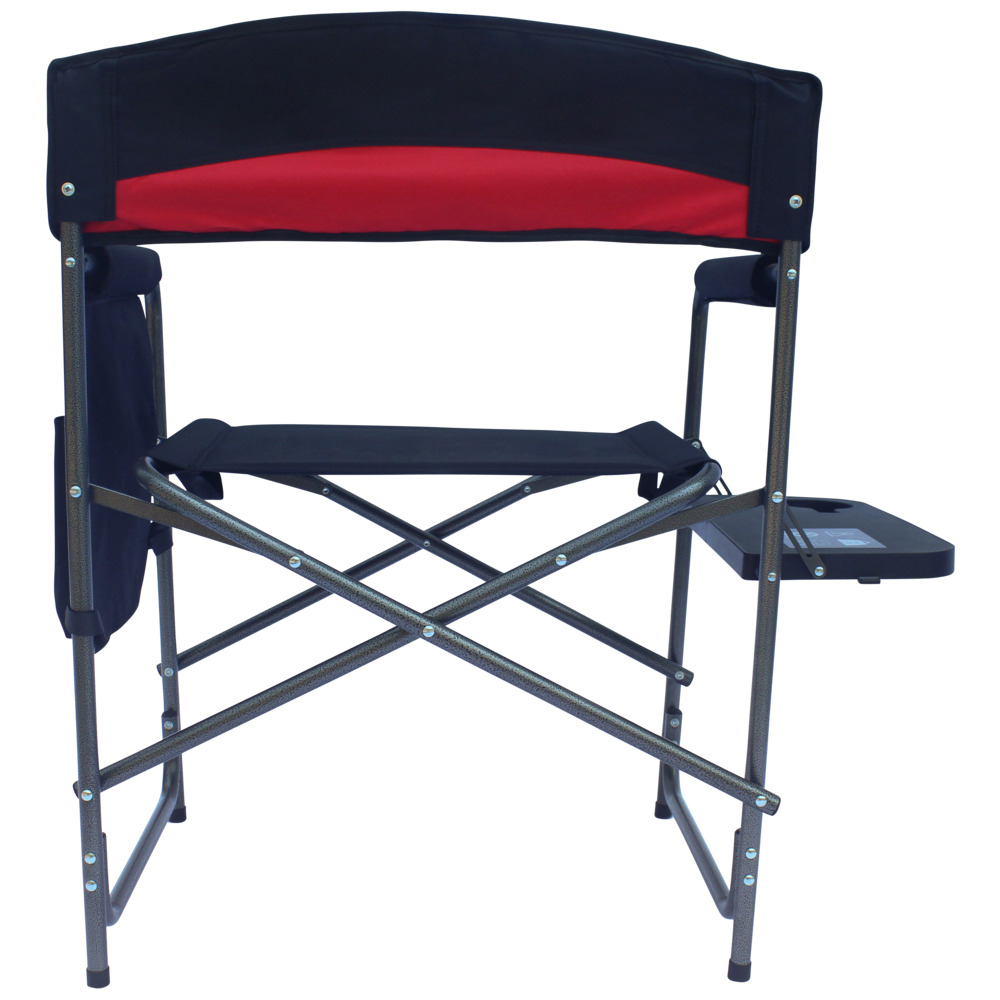 Comfort Campingsessel XXL 50 x 63 x 83 cm Schwarz-Rot image number 3