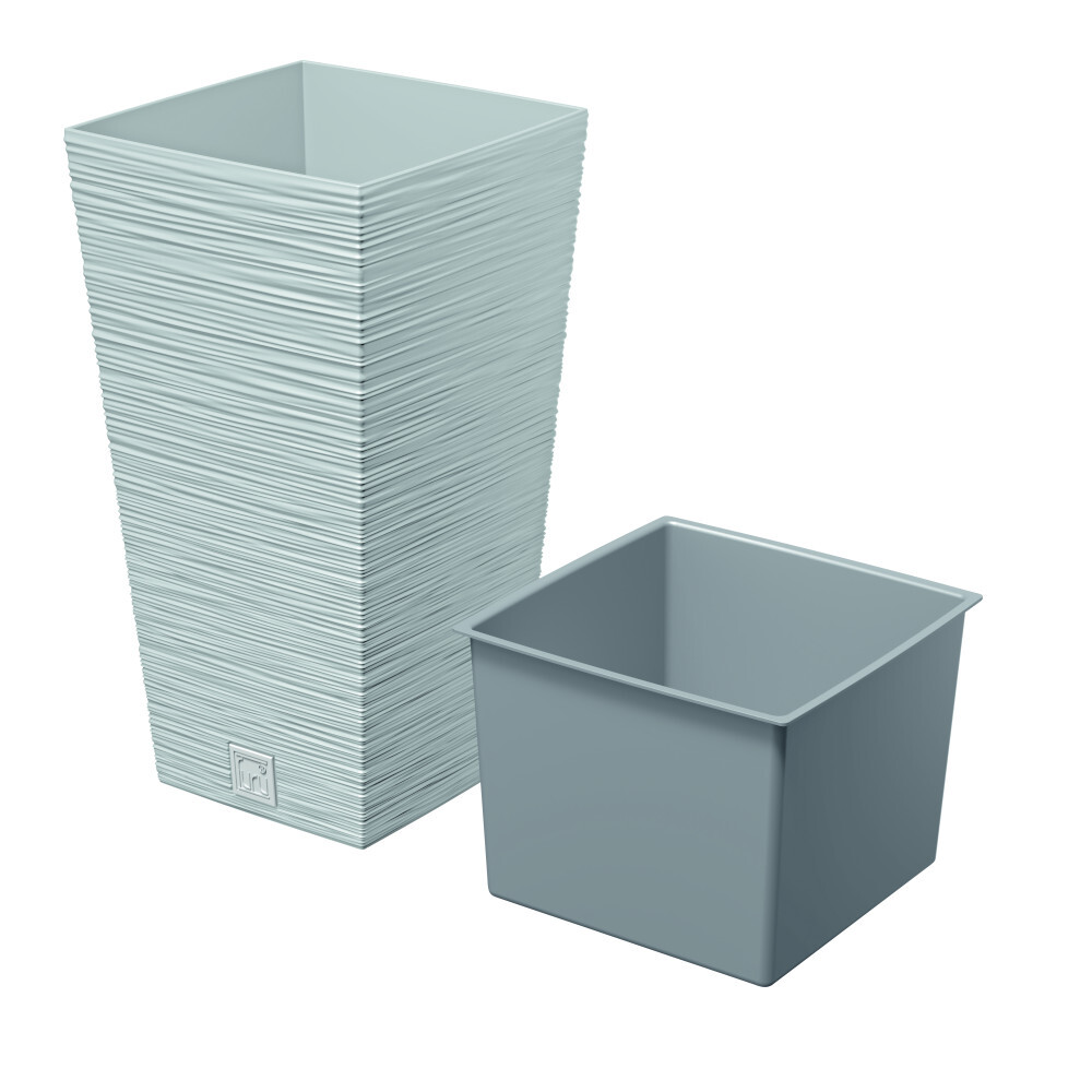 Pflanztopf Furu Square 345x345x660mm grau