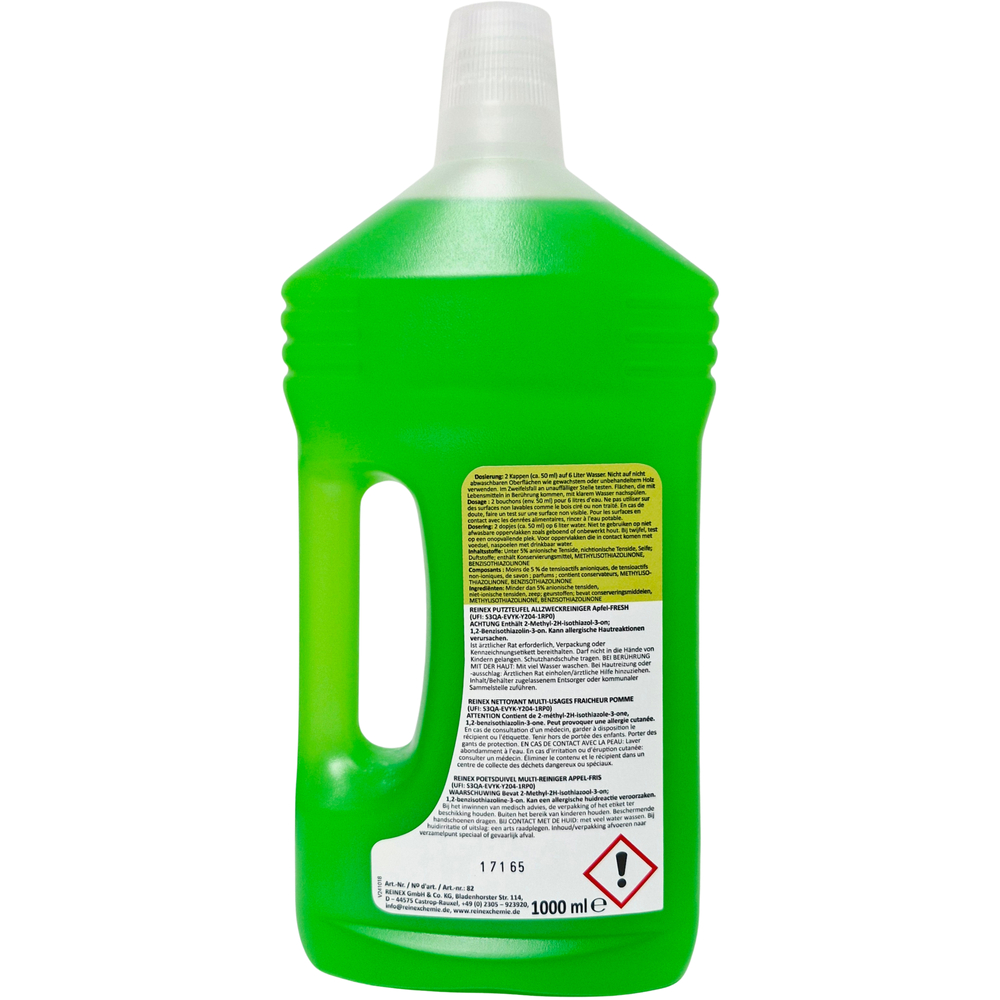 Reinex Allesreiniger PutzTeufel Apfel 1000 ml image number 1