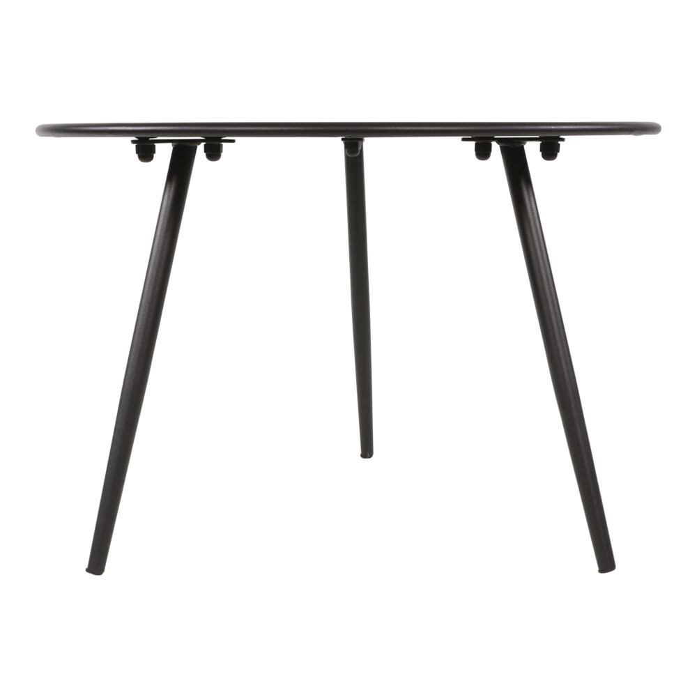Beistelltisch Metall schwarz rund image number 1