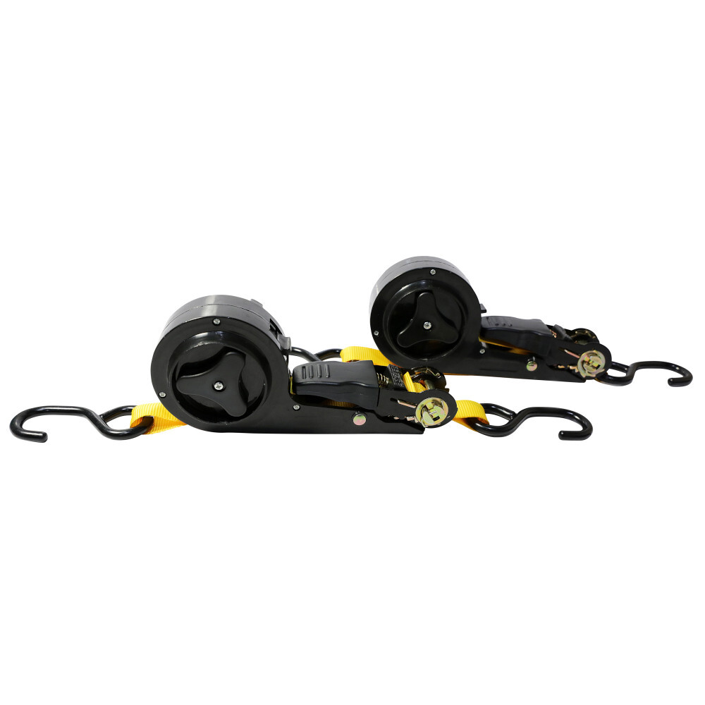 Automatik-Spanngurt-Set 2 St&uuml;ck f&uuml;r je 250 kg