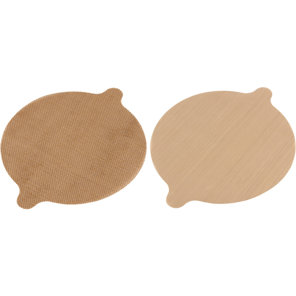 GOURMETmaxx Dauerbackfolien-Set rund, 2-teilig