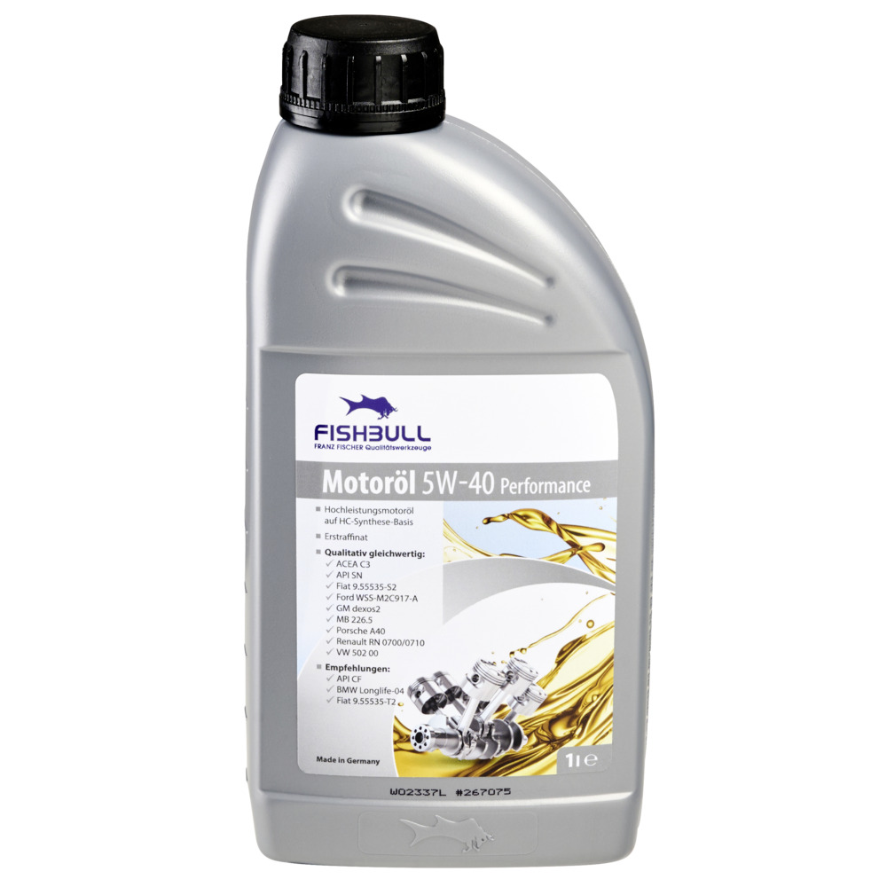 FISHBULL Motoren&ouml;l 5W-40 Performance 1 Liter