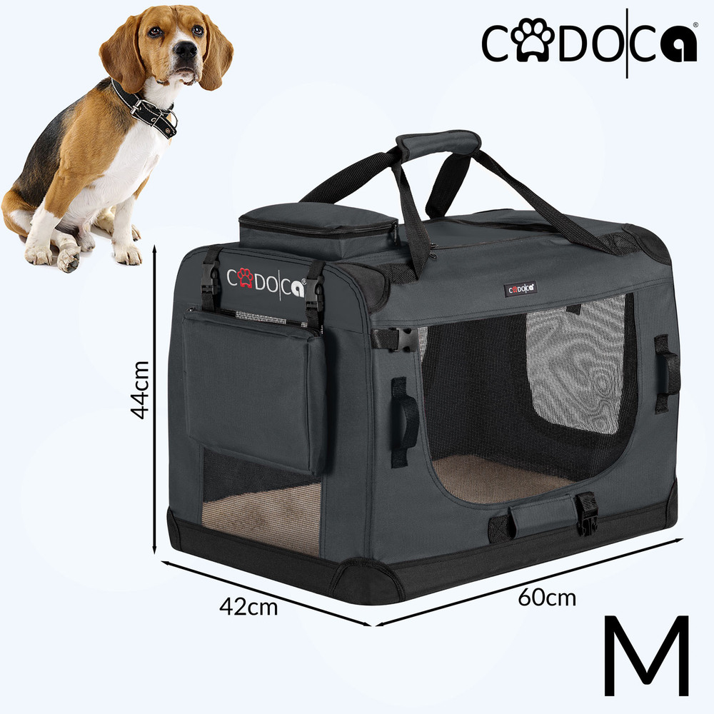 Tiertransportbox M 60 x 42 x 44 cm anthrazit image number 5