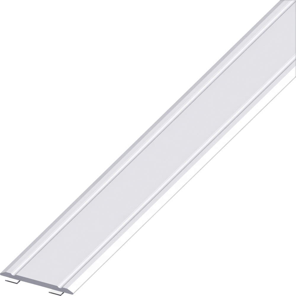&Uuml;bergangsprofil Aluminium eloxiert 1000 x 30 x 2 mm silberfarben selbstklebend