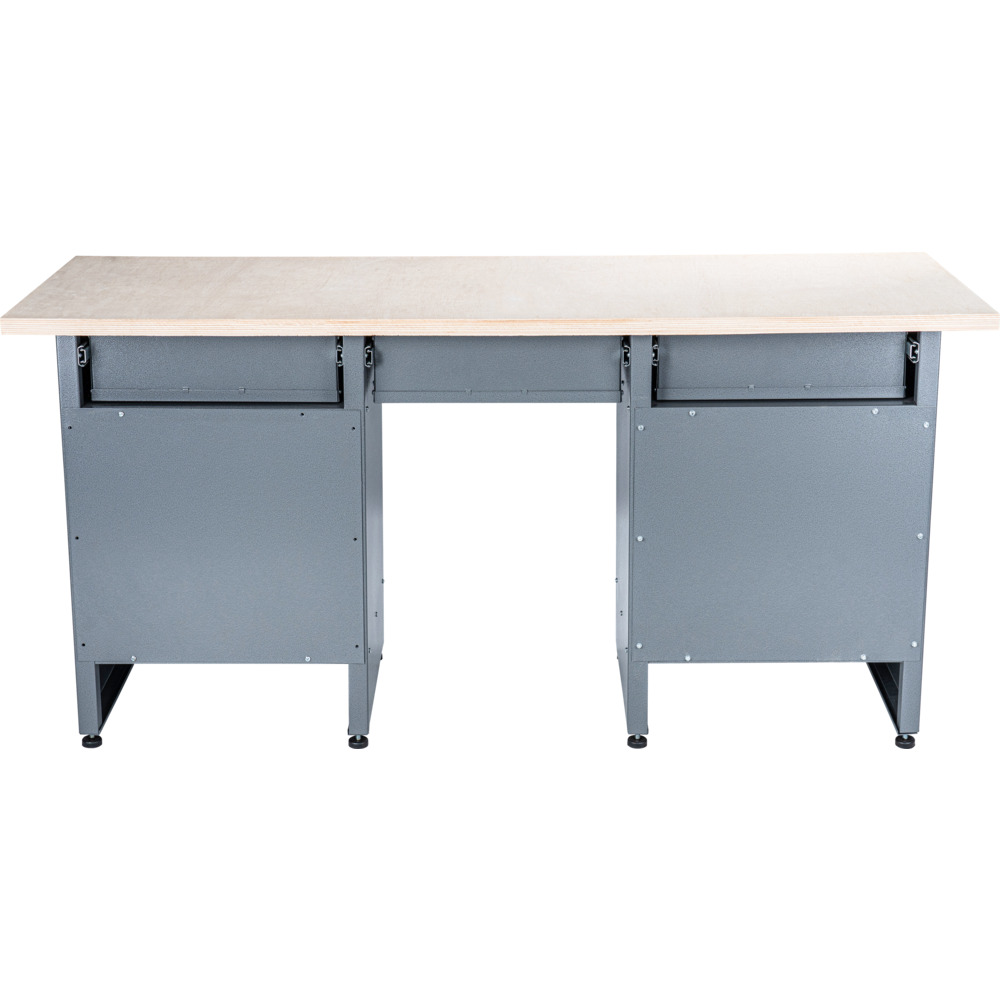 GERMANIA&reg; Werkbank mit 6 Schubladen und Holz-Arbeitsplatte image number 2