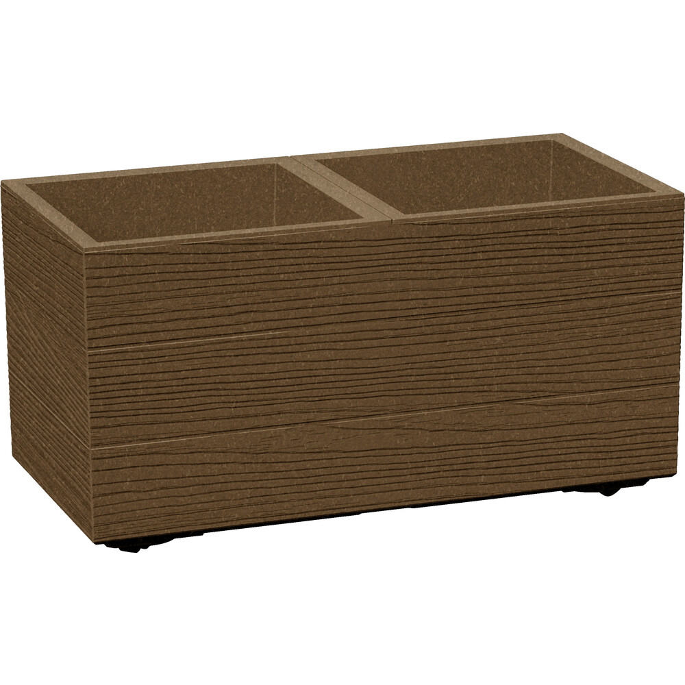 Prosperplast Pflanztopf Madera Eco Wood ca. 58 x 29 cm