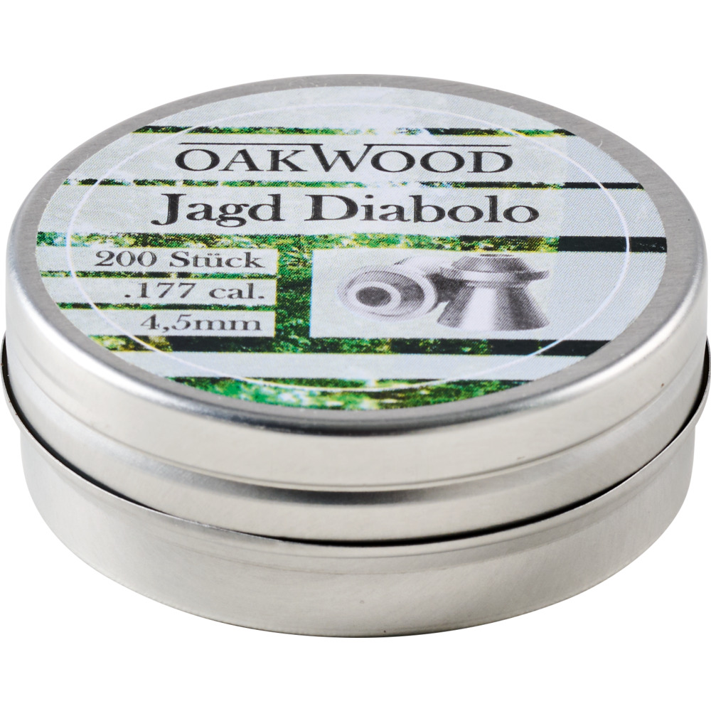 Jagd-Diabolo 4,5 mm 200 St&uuml;ck Cal.177 Luftgewehr-Munition