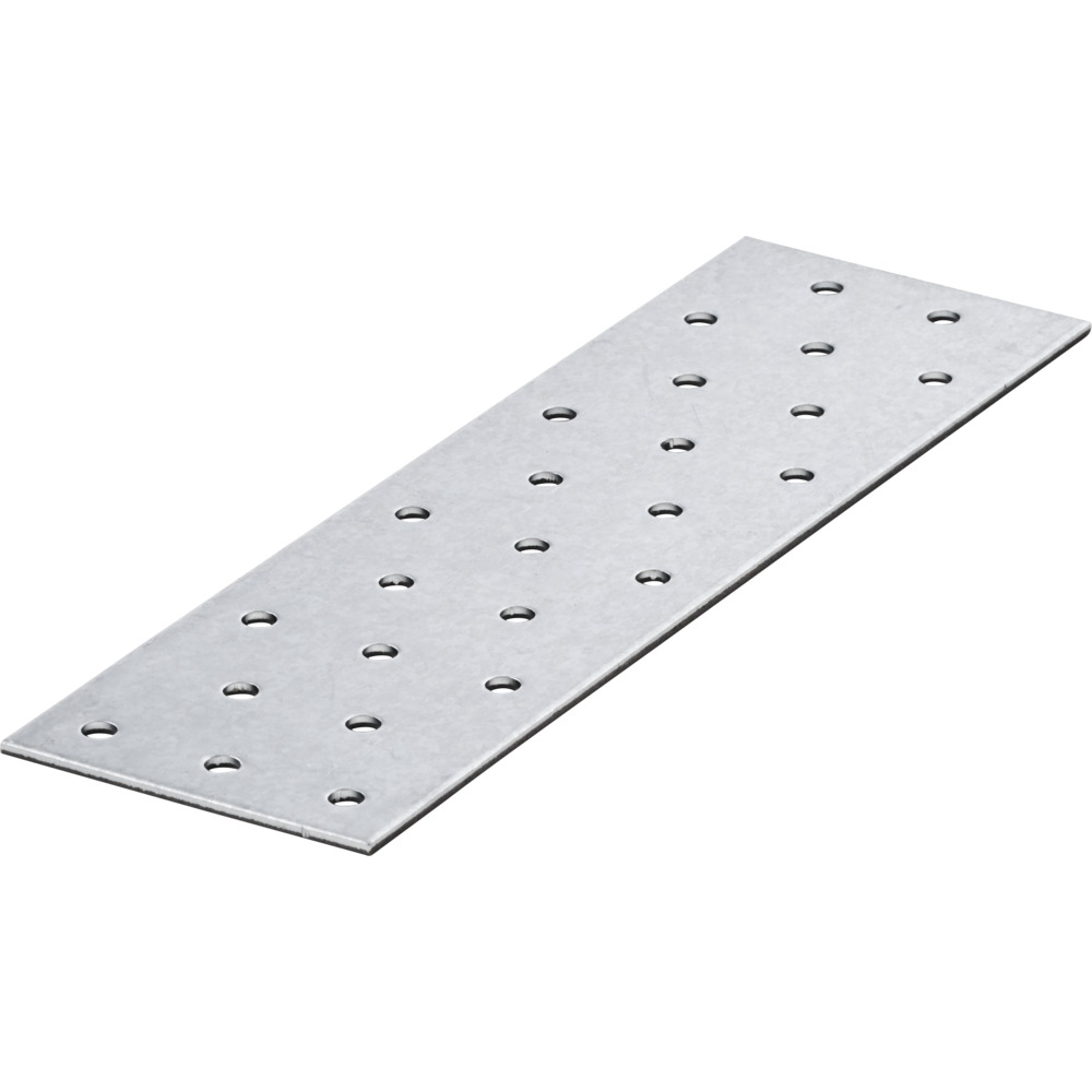 Lochplatten 60 x 200 mm aus verzinktem Stahl