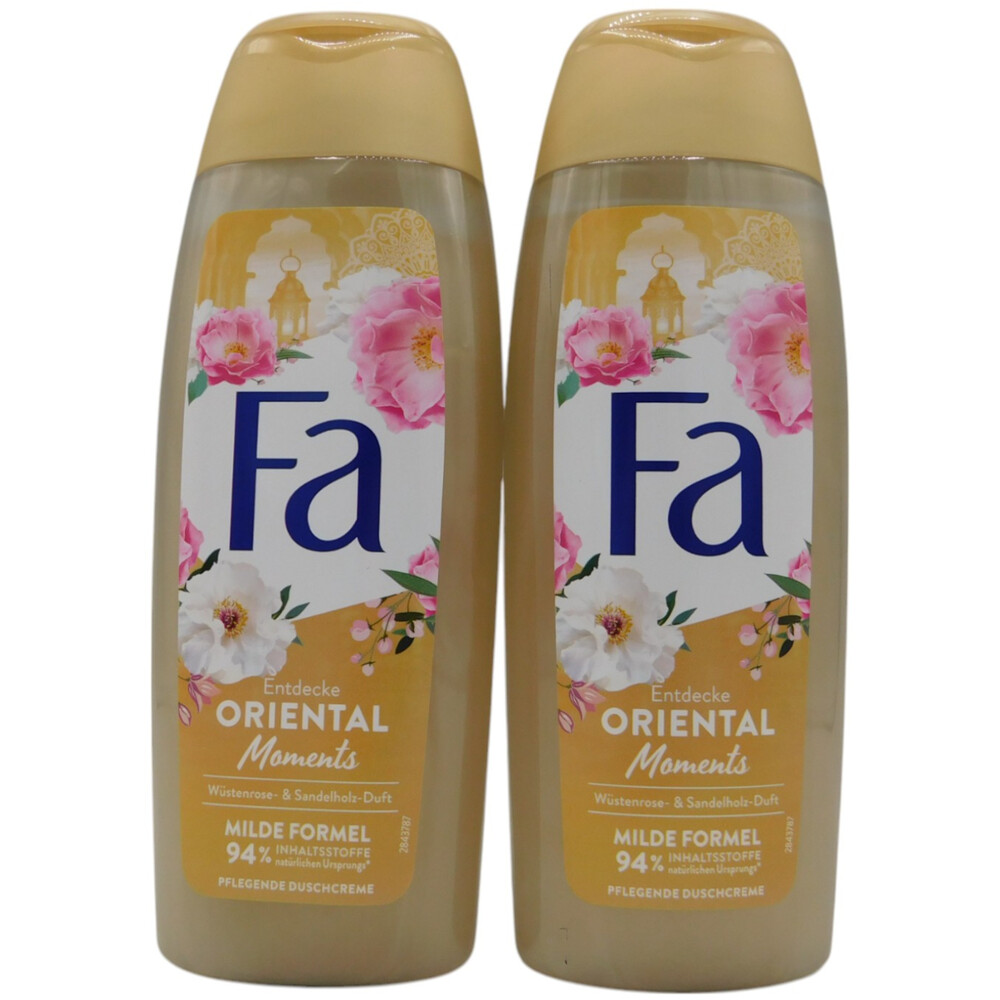 Fa Duschcreme Oriental Moments 2 x 500 ml W&uuml;stenrose Sandelholz