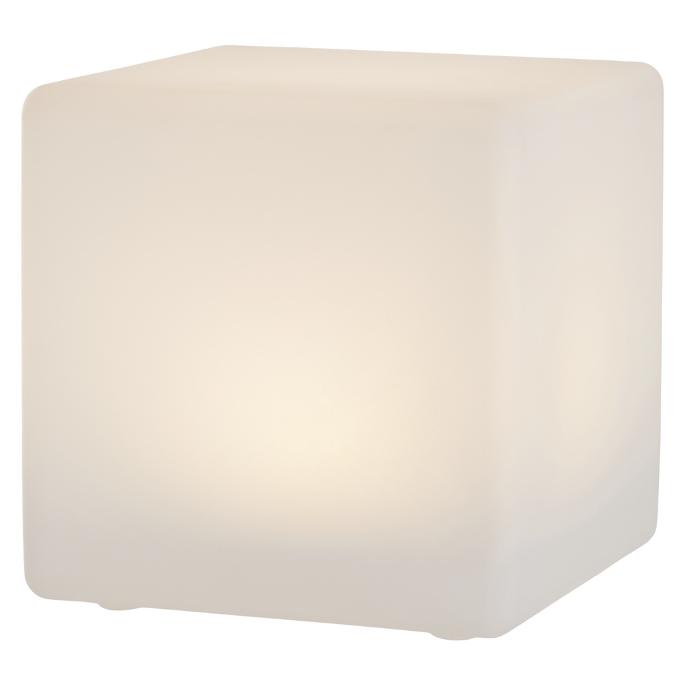 Solar LED-W&uuml;rfelleuchte 20x20cm, warmwei&szlig;