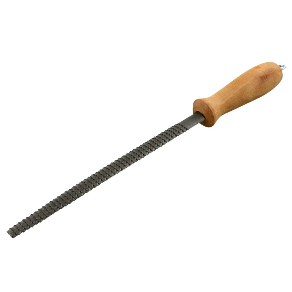 GERMANIA&reg; Raspel halbrund 20 cm mit Holzgriff