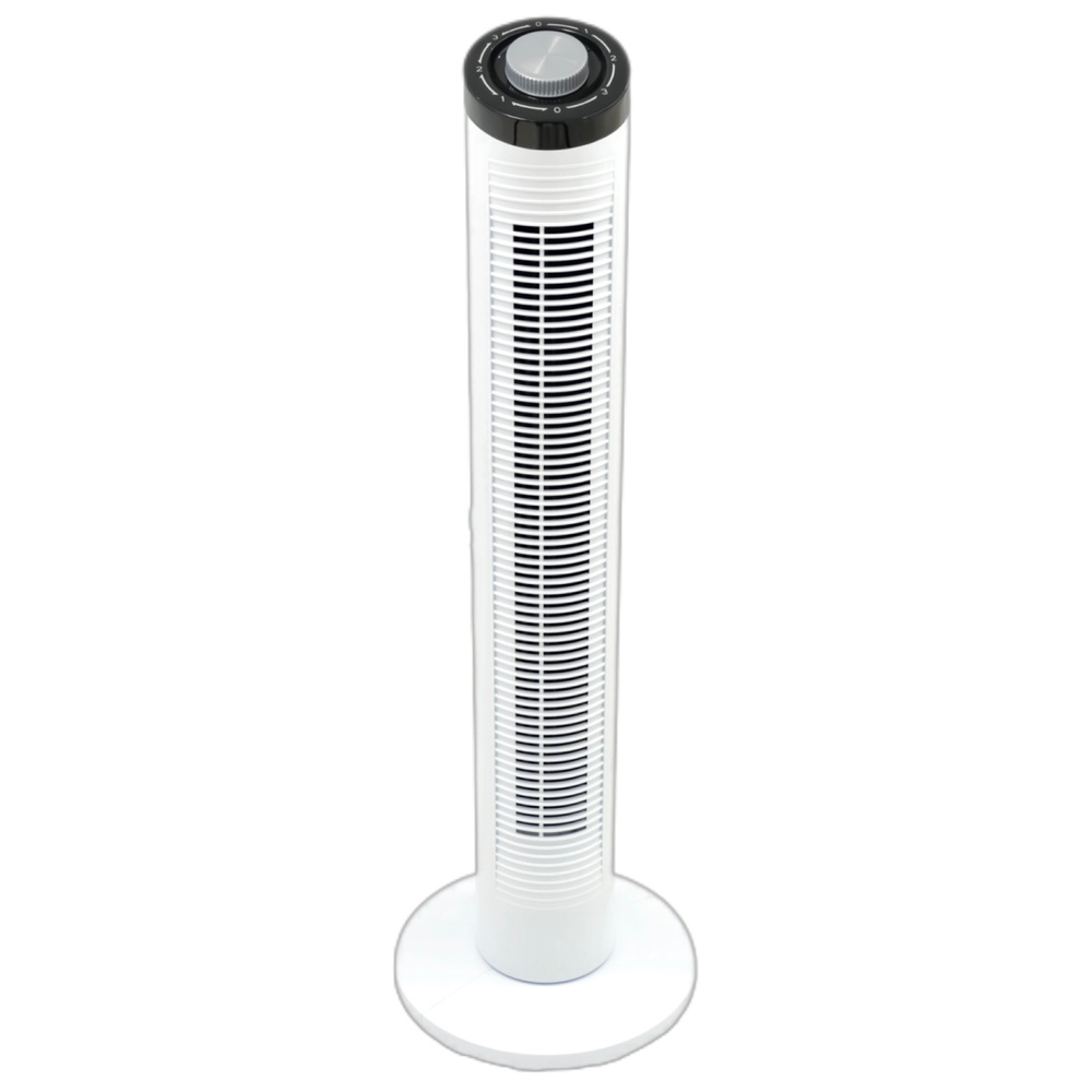 Turmventilator 55 Watt 3 Leistungsstufen, wei&szlig;