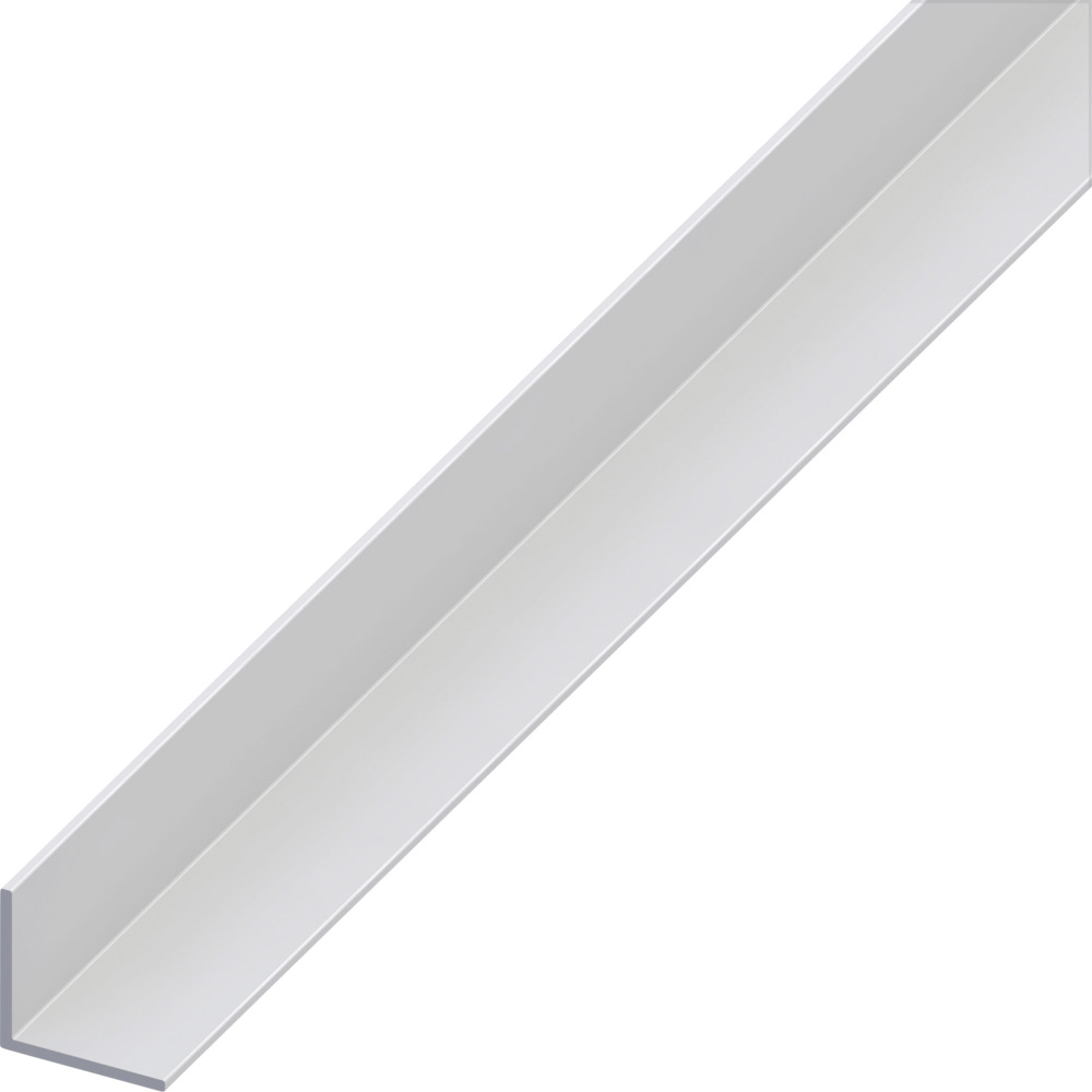 Winkel gleichschenklig  Aluminium eloxiert 1000 x 40 x 40 x 2 mm silberfarben