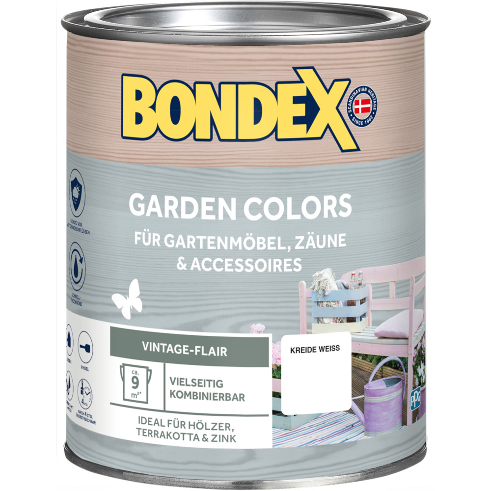 BONDEX Garden Colors Kreide Weiss 750 ml